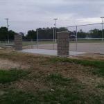 Pillars for a dugout